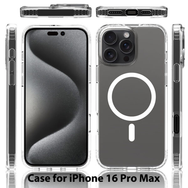 2.0mm Scratch-resistant magnetic phone case | for iphone 16/15/14/13/12/11 | Goldensun