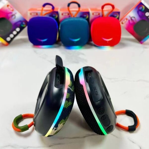 RGB LED Colorful Light Wireless Portable Mini BT Speaker | Radio Active Speakers | Goldensun - Image 6