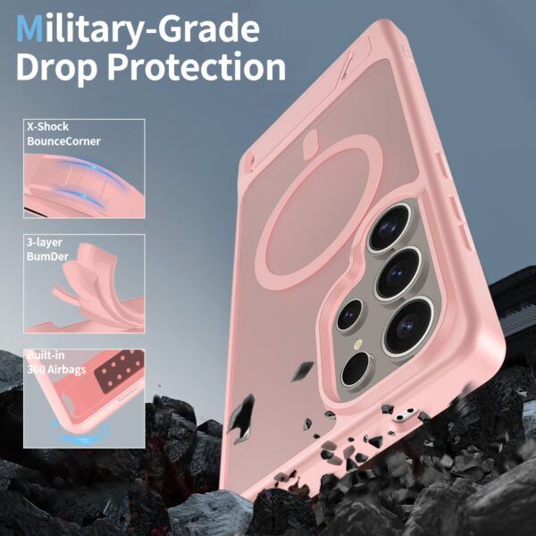 A waterproof phone case black | brands | For Samsung s25 ultra | Goldensun - Image 4