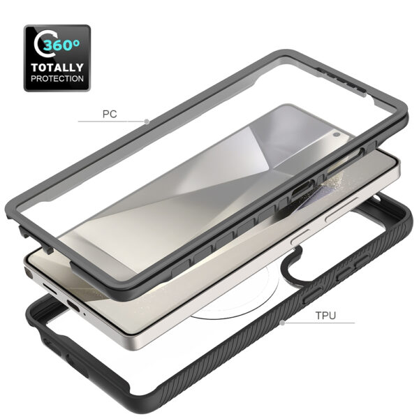 Samsung galaxy s25 ultra clear case screen protector case | $9.9 free shipping | Goldensun - Image 4