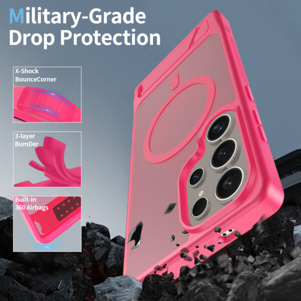 A waterproof phone case black | brands | For Samsung s25 ultra | Goldensun - Image 5