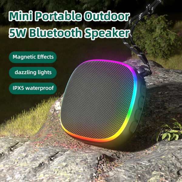 Mini bluetooth speaker with MIC muti-functions for cell phone TWS | Goldensun - Image 3