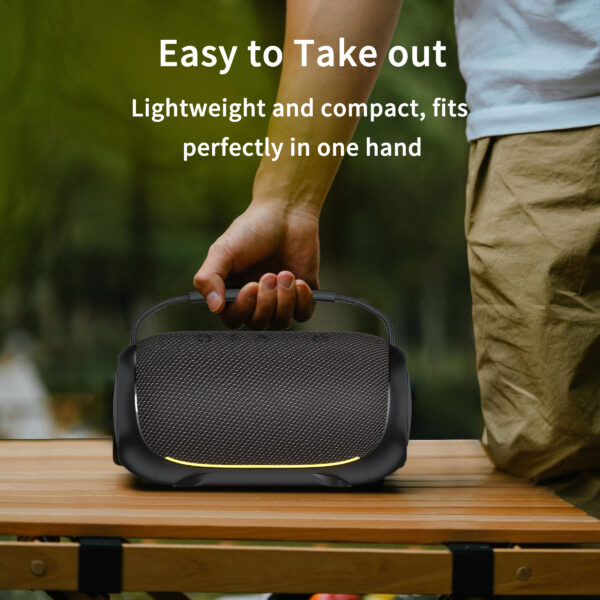 Portable outdoor speaker IPX5 TWS Stereo sound| GS-SP058 | Goldensun - Image 7
