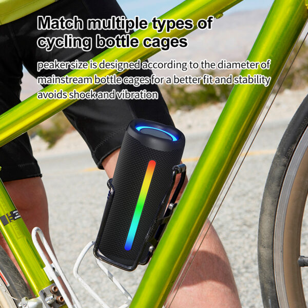 New coming fabric portable speaker Built-in MIC & MP3 player&radiator | Goldensun - Image 7