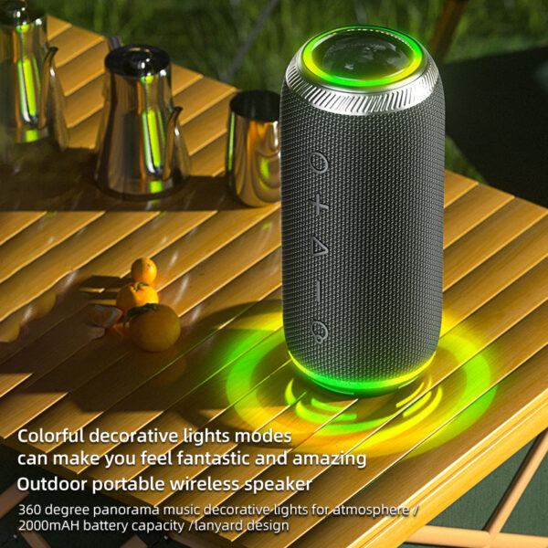 Outdoor speaker GS-SP053 Cloth Mesh Bluetooth connect music and calls | Goldensun - Image 6