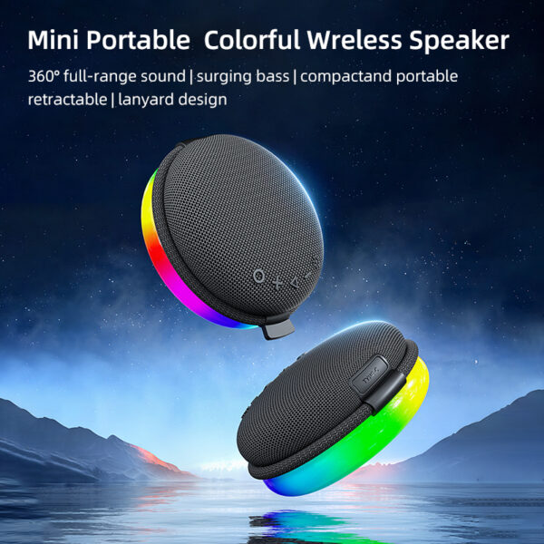 Mini portable speaker magnetic attachment easy to carry |Goldensun - Image 3