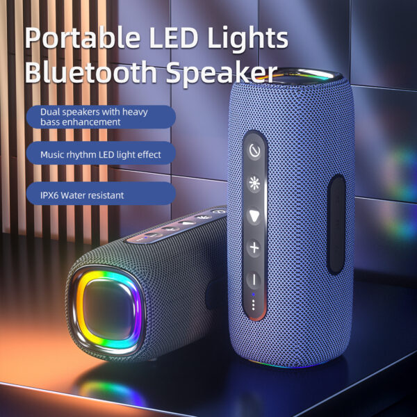 HD voice call 4000mah large battery outdoor fabric speaker GS-SP056 - Image 3