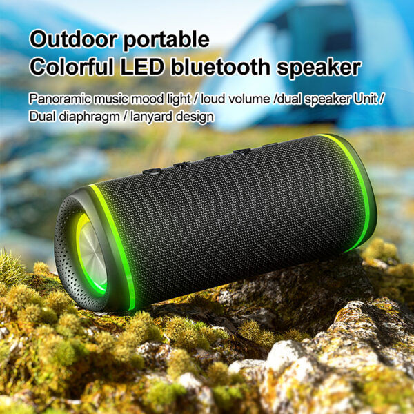 Outdoor Bluetooth speaker convenient and colorful featuring mid GS-SP052|Goldensun - Image 3