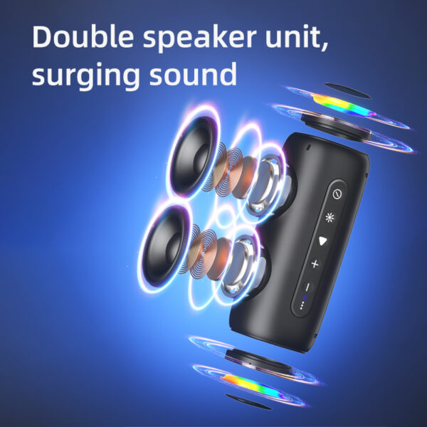 HD voice call 4000mah large battery outdoor fabric speaker GS-SP056 - Image 4