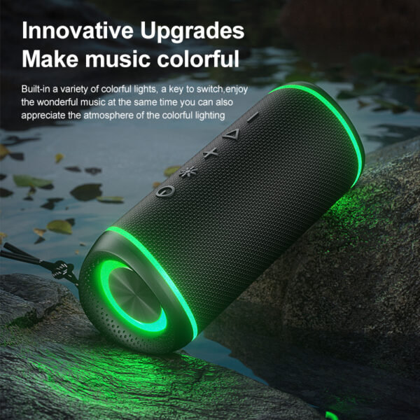 Outdoor Bluetooth speaker convenient and colorful featuring mid GS-SP052|Goldensun - Image 4