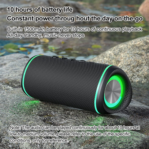 Outdoor Bluetooth speaker convenient and colorful featuring mid GS-SP052|Goldensun - Image 5