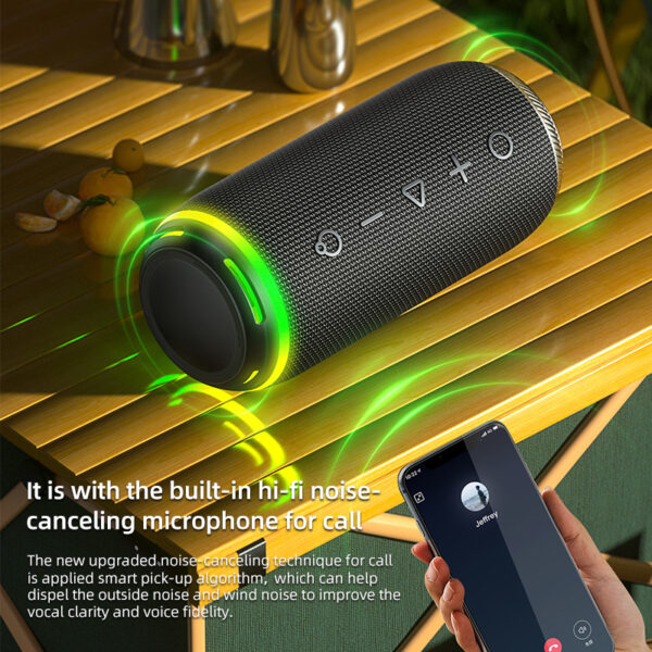 Outdoor speaker GS-SP053 Cloth Mesh Bluetooth connect music and calls | Goldensun - Image 5