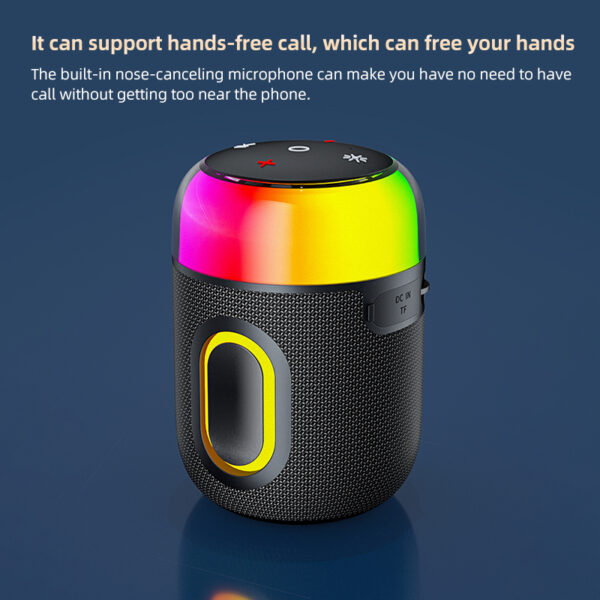 New design GS-SP060 RGB Lighting 10W Portable Bluetooth speaker - Image 4