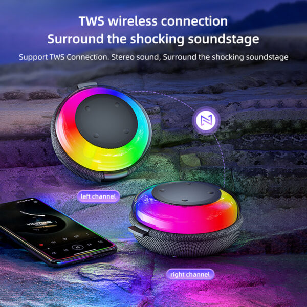 Mini portable speaker magnetic attachment easy to carry |Goldensun - Image 8