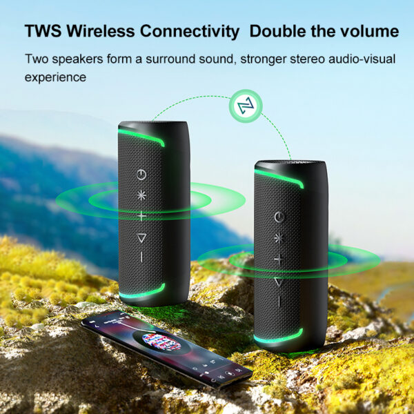 Outdoor Bluetooth speaker convenient and colorful featuring mid GS-SP052|Goldensun - Image 9