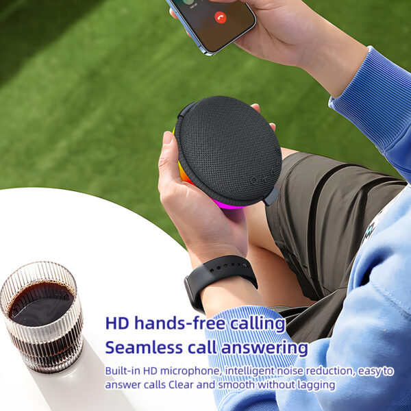 Mini portable speaker magnetic attachment easy to carry |Goldensun - Image 9