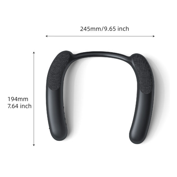 Adjustable Silicon Neckband Speaker GS-SP062 Built-in MIC - Image 10
