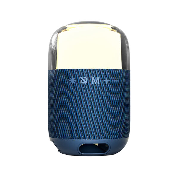 Outdoor speaker with ambient light built-in microphone and water-resistant